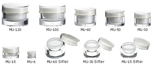 MU Series Acrylic Jars MU Series Acrylic Jars