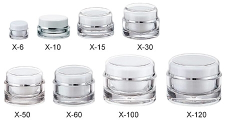 X Series Acrylic Jars X Series Acrylic Jars